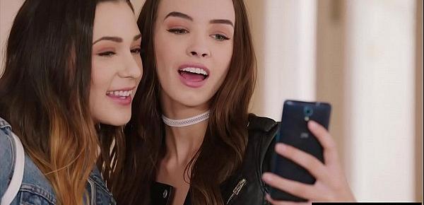  BLACKED Two Teens Share the BIGGEST BBC IN THE WORLD